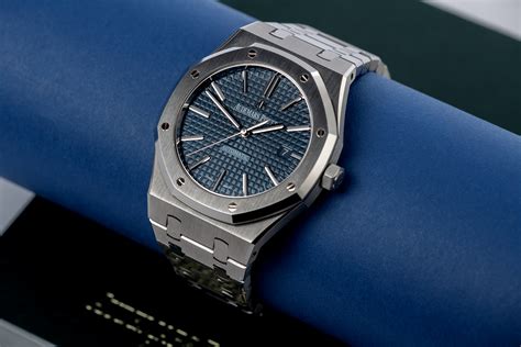 audemars piguet blue dial.